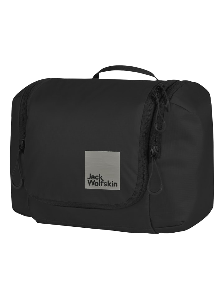 Waschtasche in Schwarz
