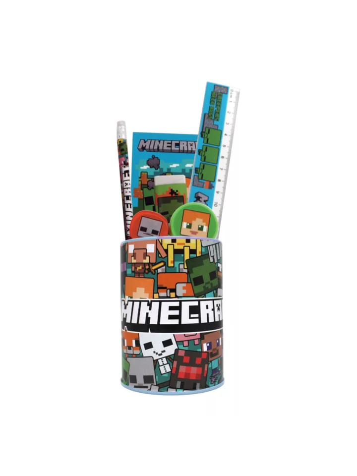 Minecraft Creepers Need Hugs 7-teiliges Schreibset