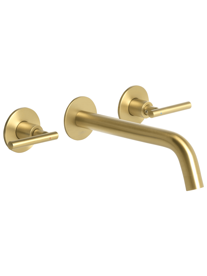 2-tlg Wasserhähne ISHINCA in Gold
