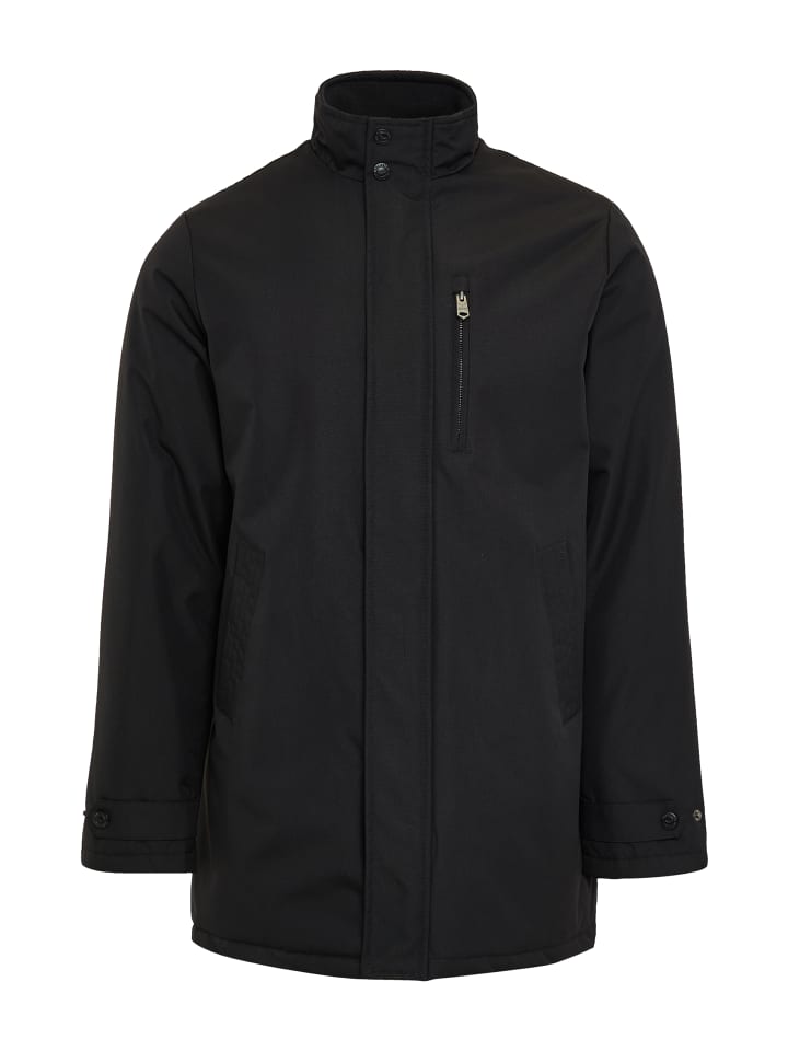 Parka THB Jacket Broxburn Mac in Black