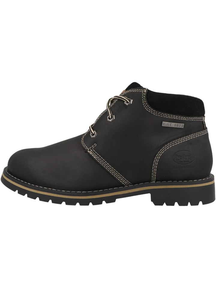 Schnürboots 53WI013 in schwarz
