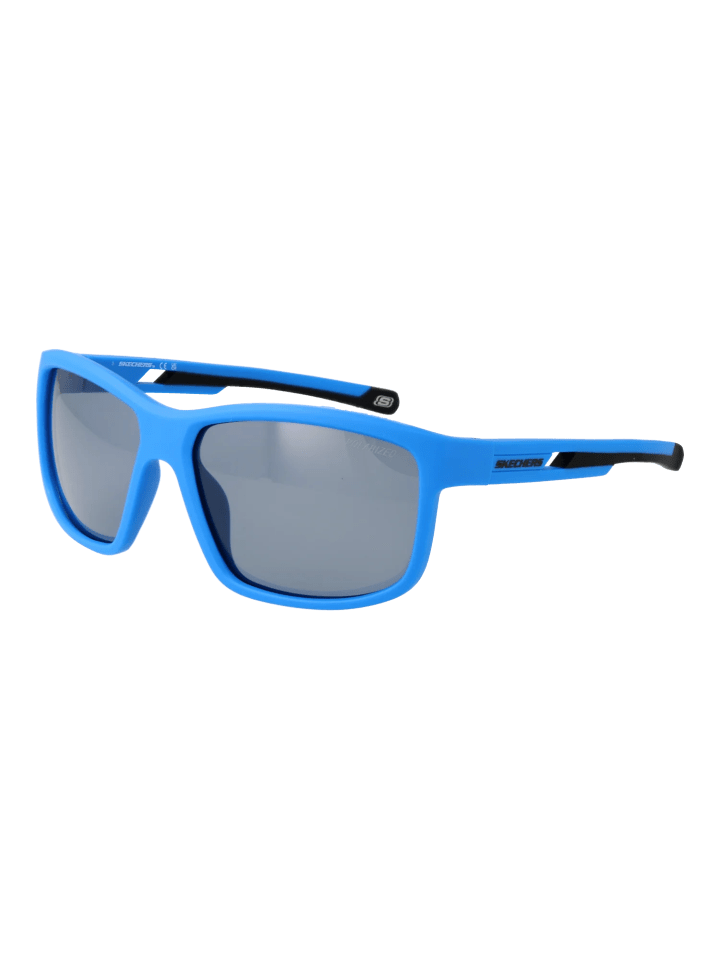 Herren Sonnenbrillen Rechteck Blau