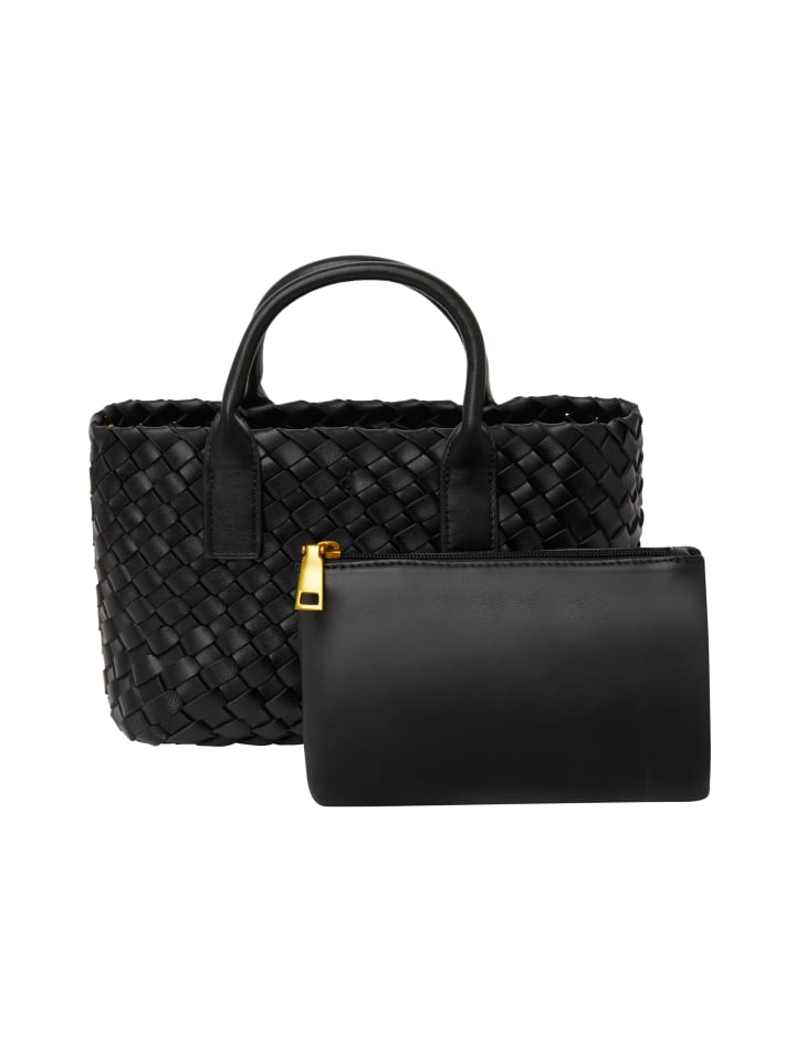 Women 2-In-1 Tote Bag Set in Black