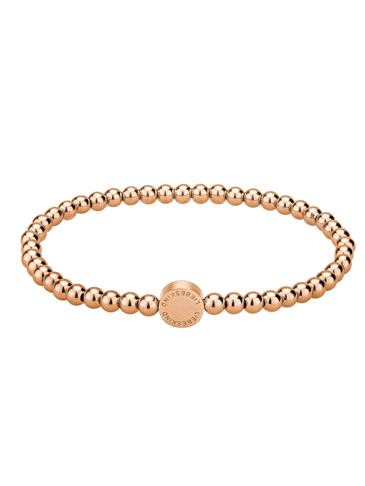 Armband The Plated Beads in Rosegold