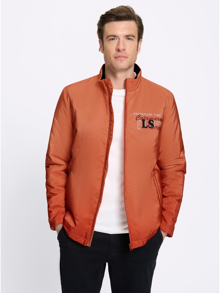 Longjacke in rostrot