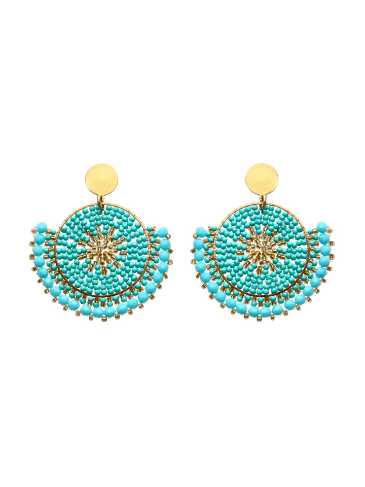 Women Earrings in Blue