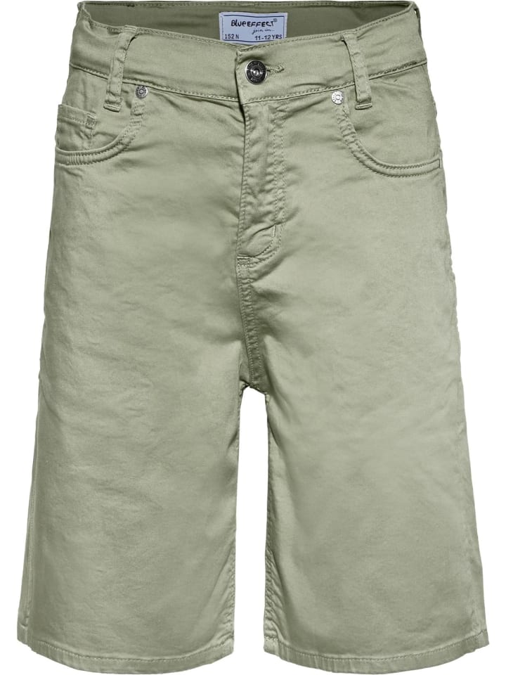 Wide Leg Bermuda slim fit in khaki