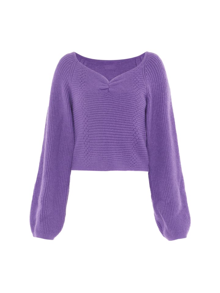 Women Sweater in Lila