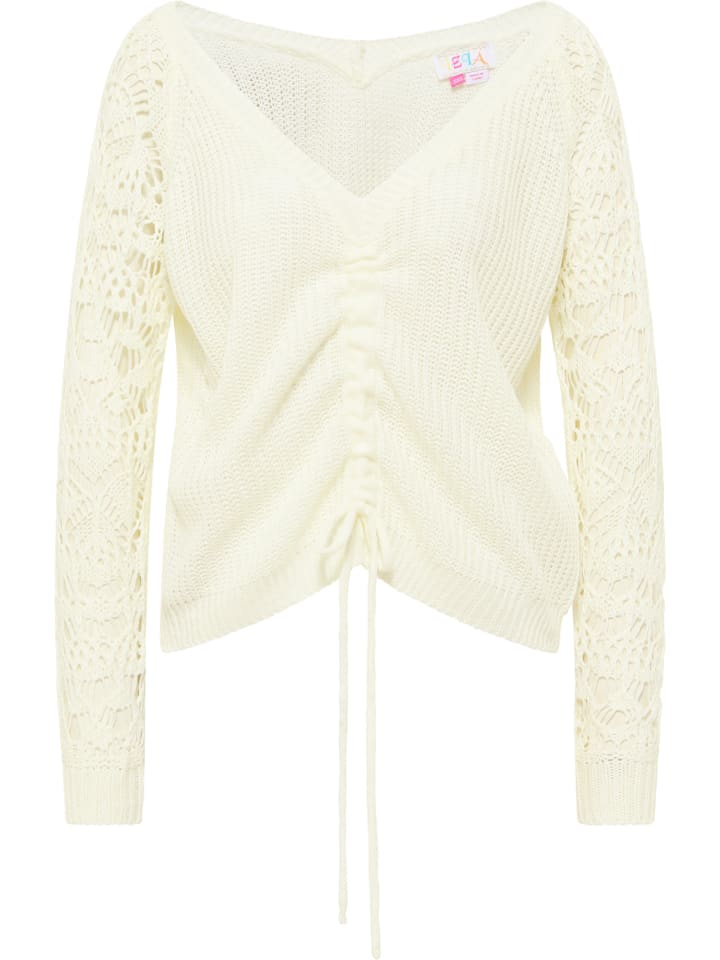 Damen Strickpullover in Weiss