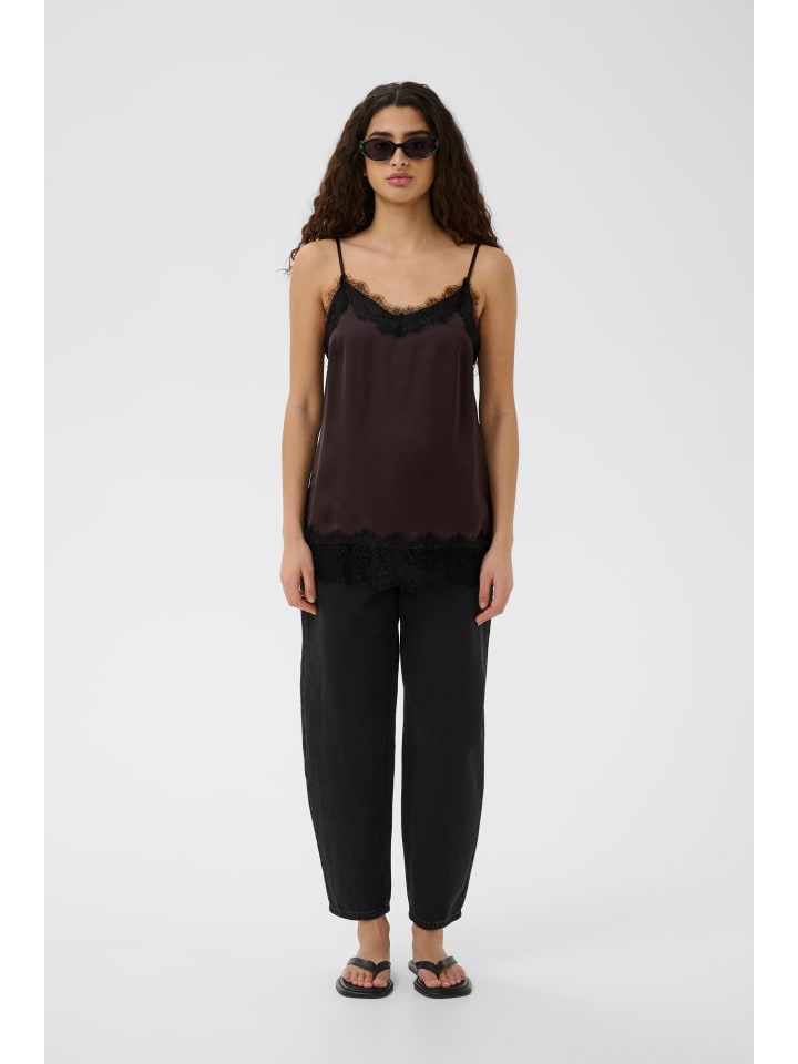Ärmellose BallaIW Straight fit in Truffle