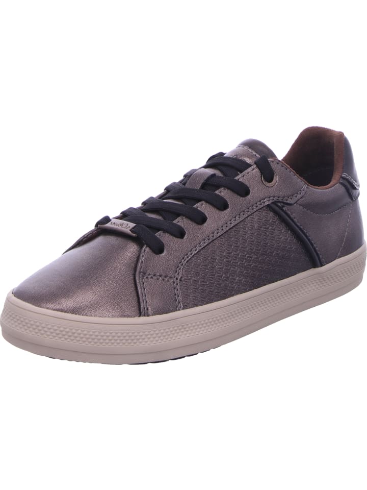 Sneaker in metallic