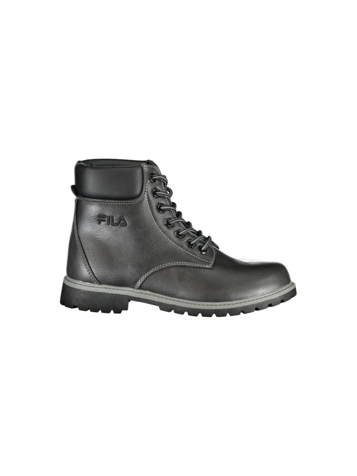 Schwarz Polyurethan Damen Knöchel Stiefel