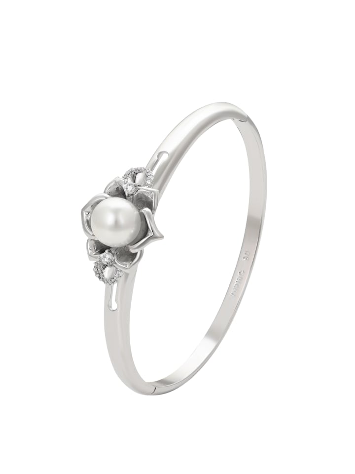 Women Bracelet in Silver White