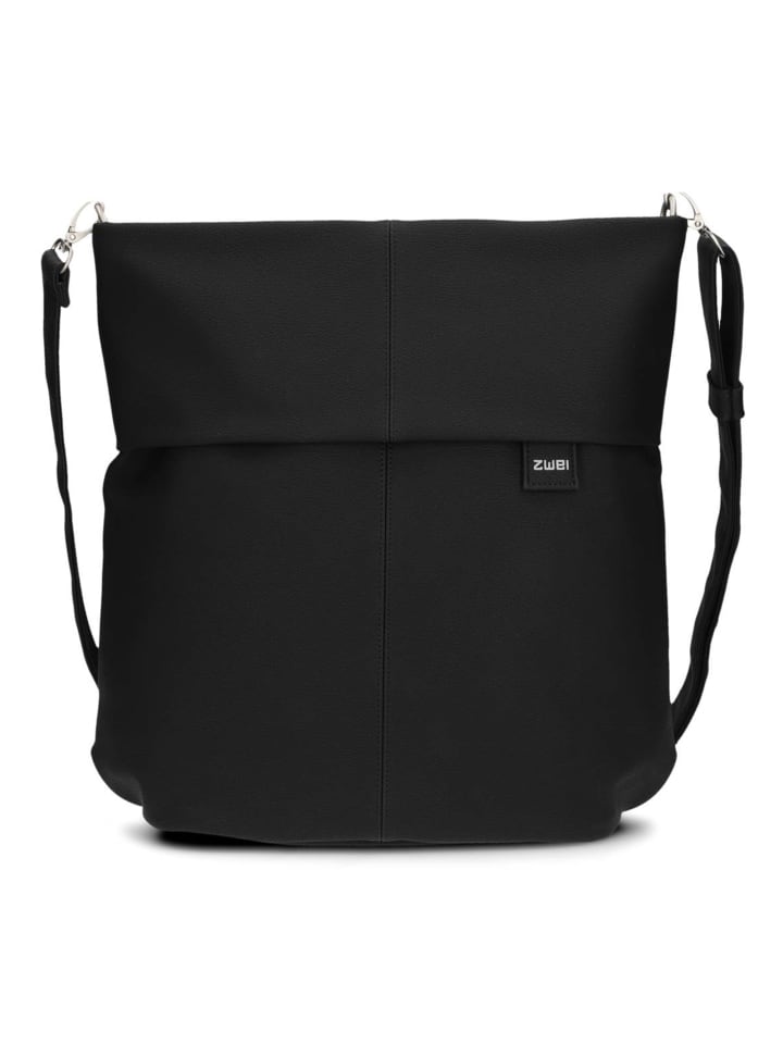 Mademoiselle.M Umhängetasche 35 cm nubuk black