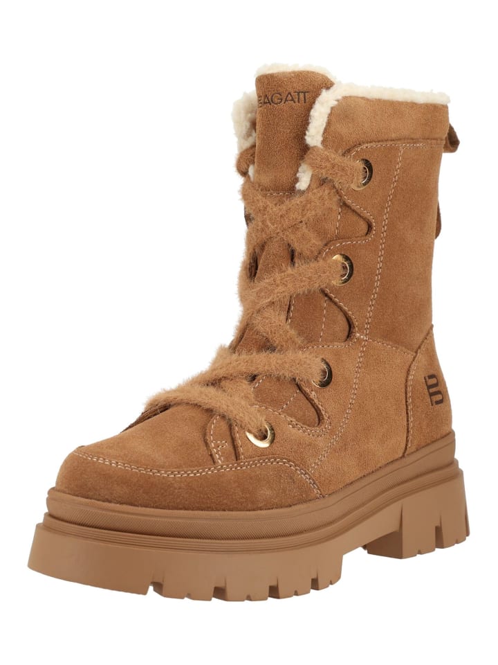 Stiefelette Braun