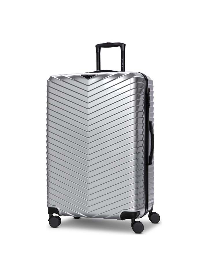 Essentials 18 2.0 4 Rollen Trolley L 76 cm mit Dehnfalte metallic-silver shiny