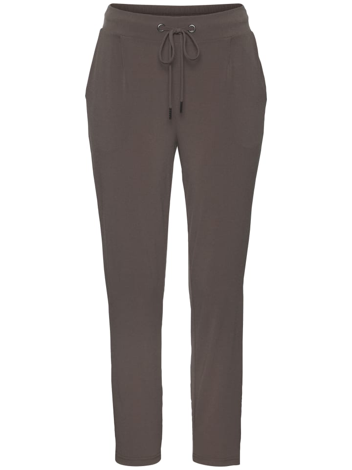 Schlupfhose in taupe