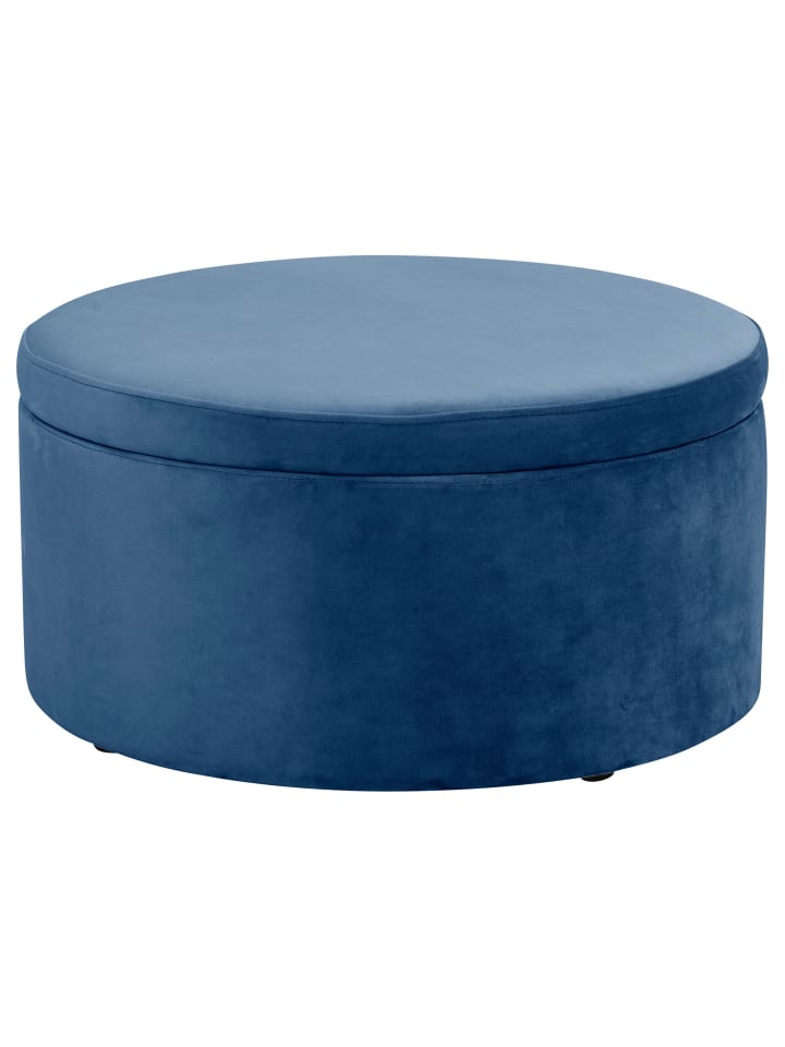 KINDERHOCKER Katyushka Samtvelours dunkelblau