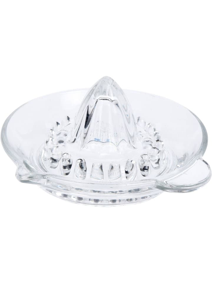 Saftpresse für Zitrusfrüchte, Glas in Transparent, 7 cm