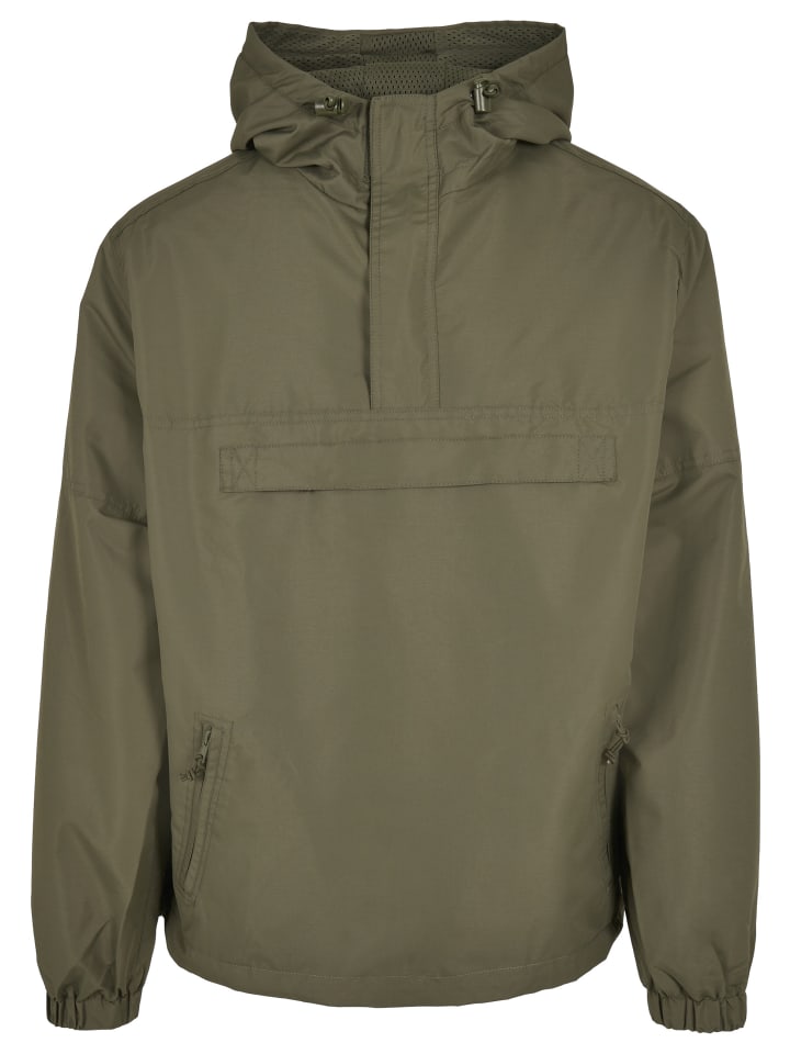 Windbreaker in olive