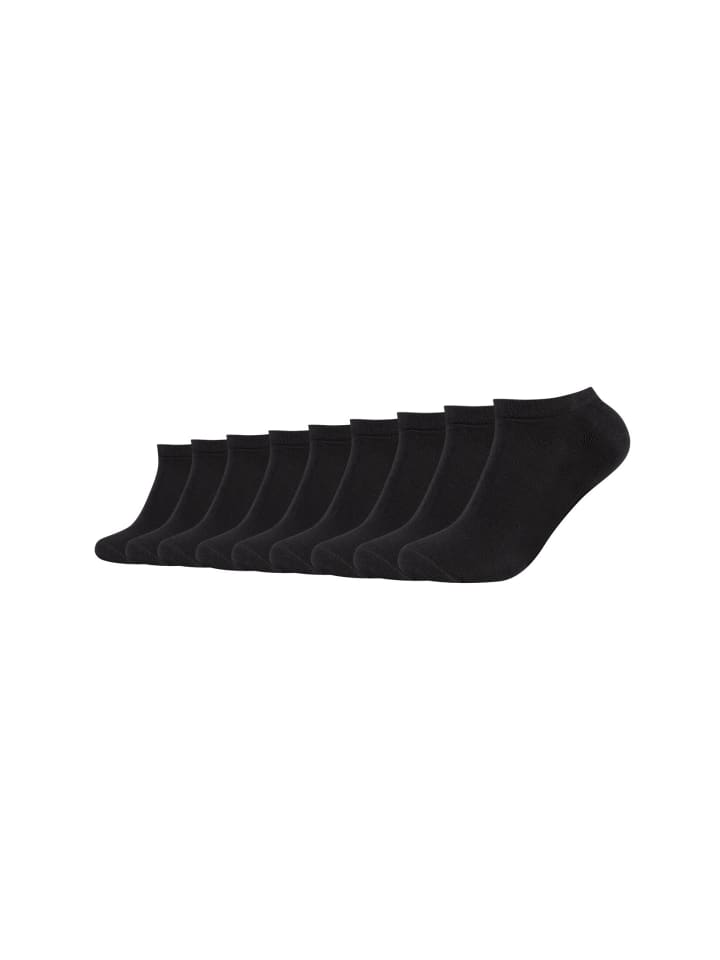 Sneakersocken 9er Pack black