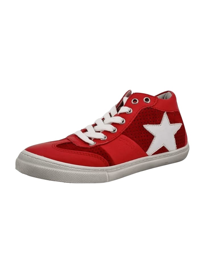Sneaker High in Rot