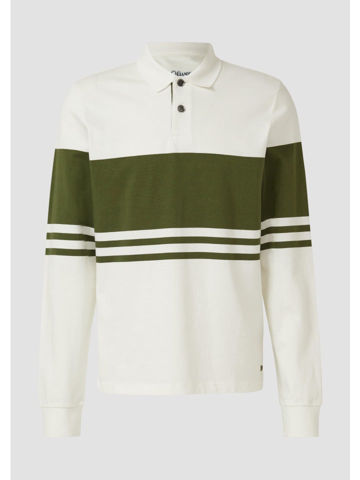 Sweatshirt in 79G7_olivgrün