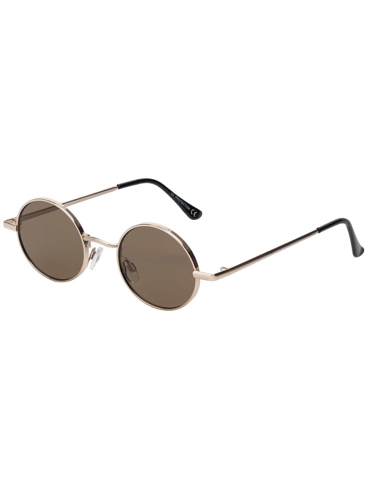 Damen Sonnenbrille in Braun/Gold