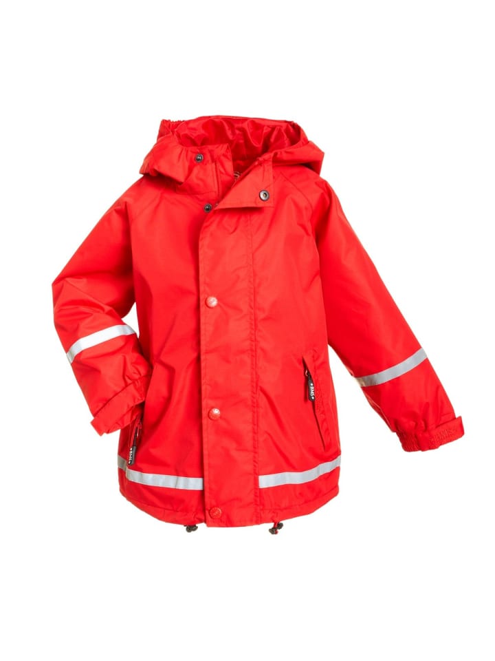 Kinder Regenjacke in Rot