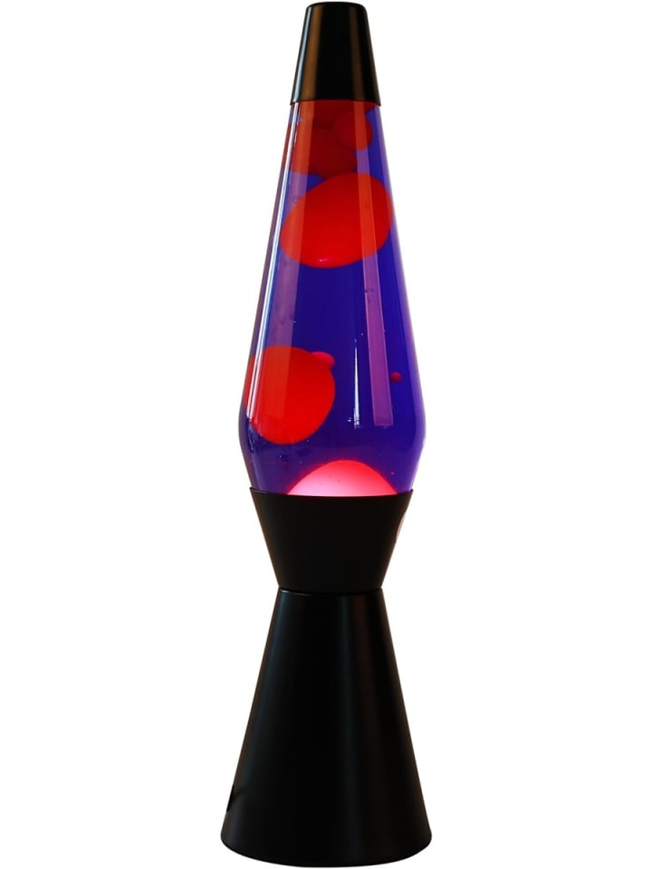 Lavalampe Magie Lavaspektakel: Dekolampe Farbe lila/rosa 2