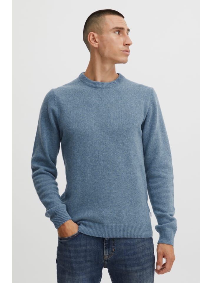Rundhalspullover CFKarl in Blau