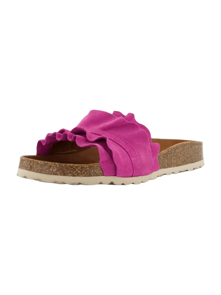 Klassische Pantoletten in Pink