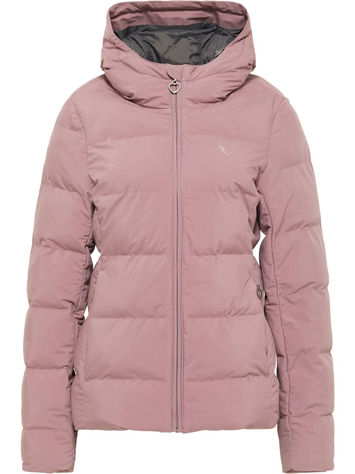 Damen Winterjacke in Malvenrot