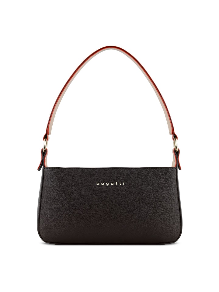Ella Schultertasche 27 cm dunkelbraun