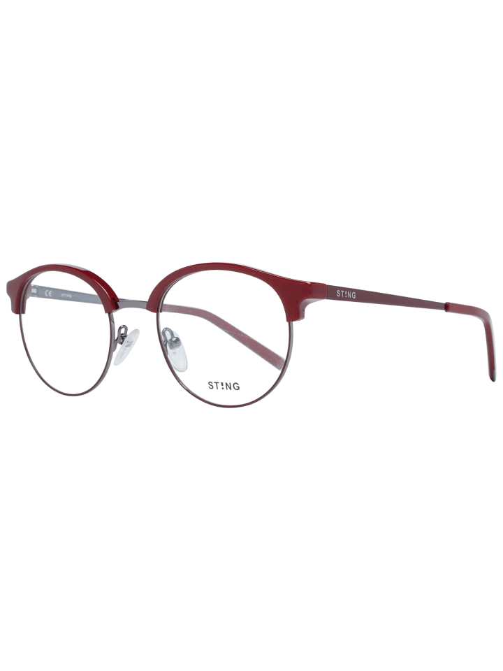Unisex Optische Fassungen Vollrandige Brille Burgundisch