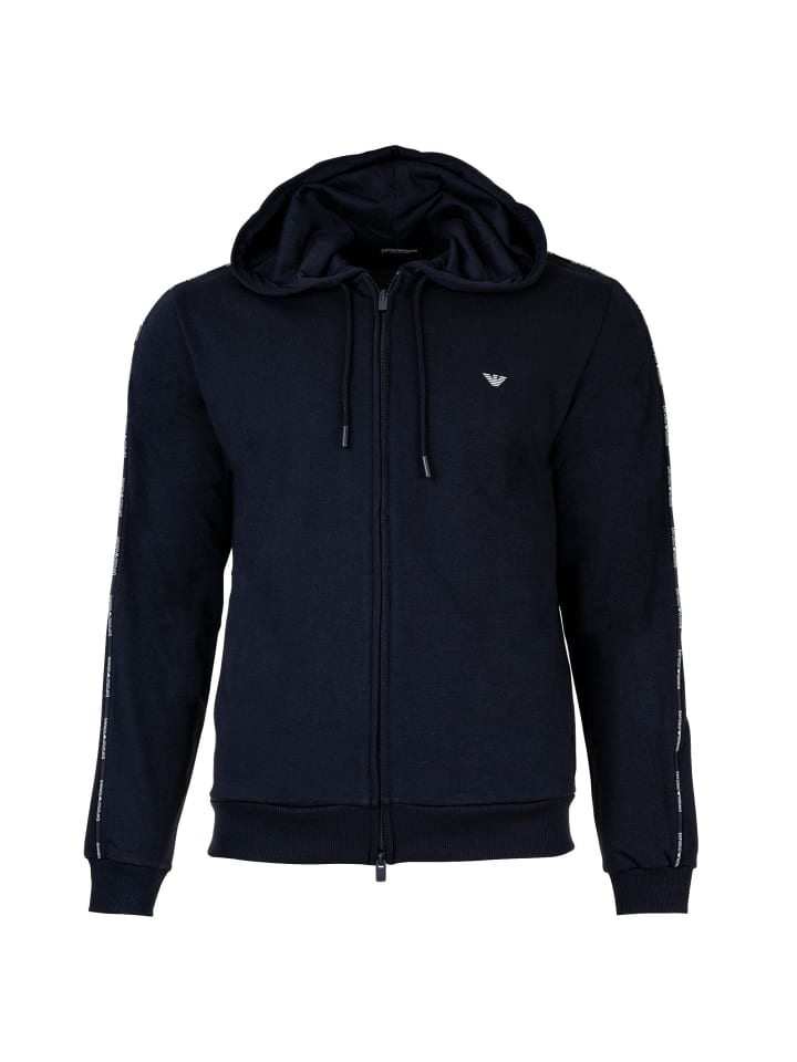 Sweatjacke in Blau