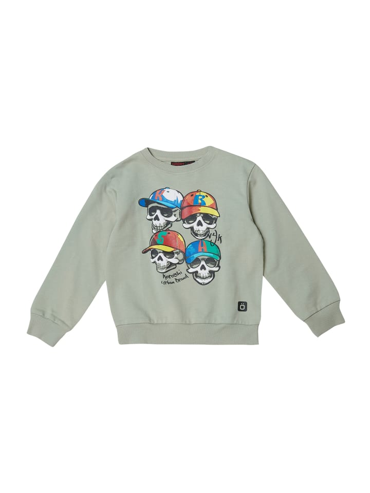 Sweatshirt Junge in khaki