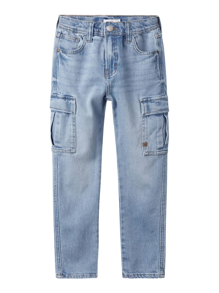 Jeans in Light Blue Denim