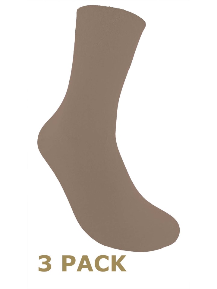 Unisex Socken in naturtöne