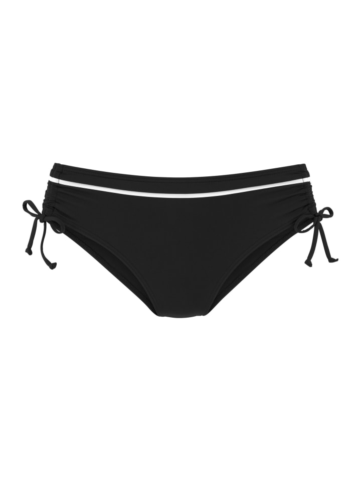 Bikini-Hose in schwarz