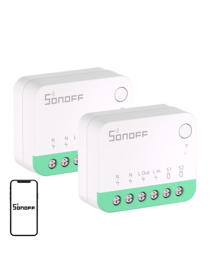 SONOFF MINIR4M (Extreme) Matter Switch, 2er-Pack