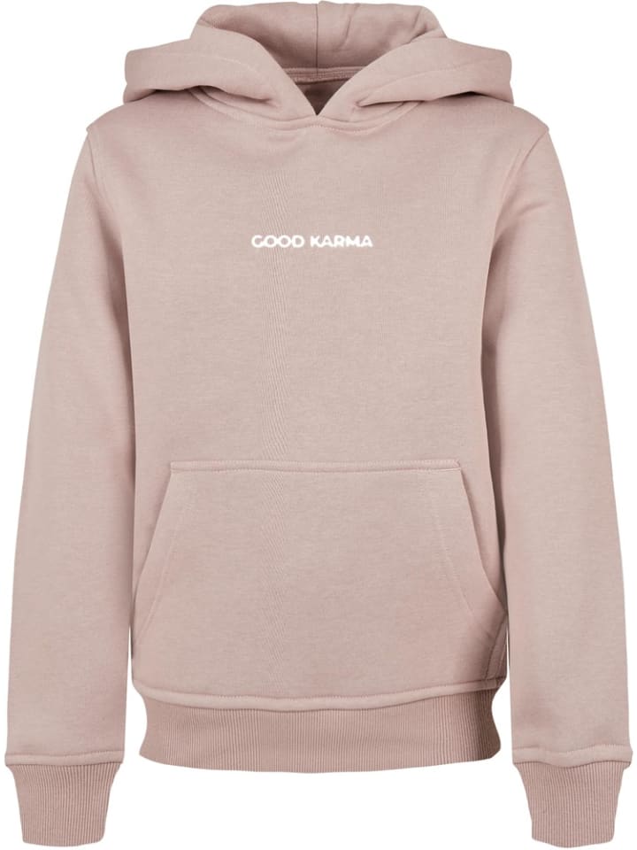 Kinder Hoodie "Karma Butterfly Basic Kids Hoody" in Rosa