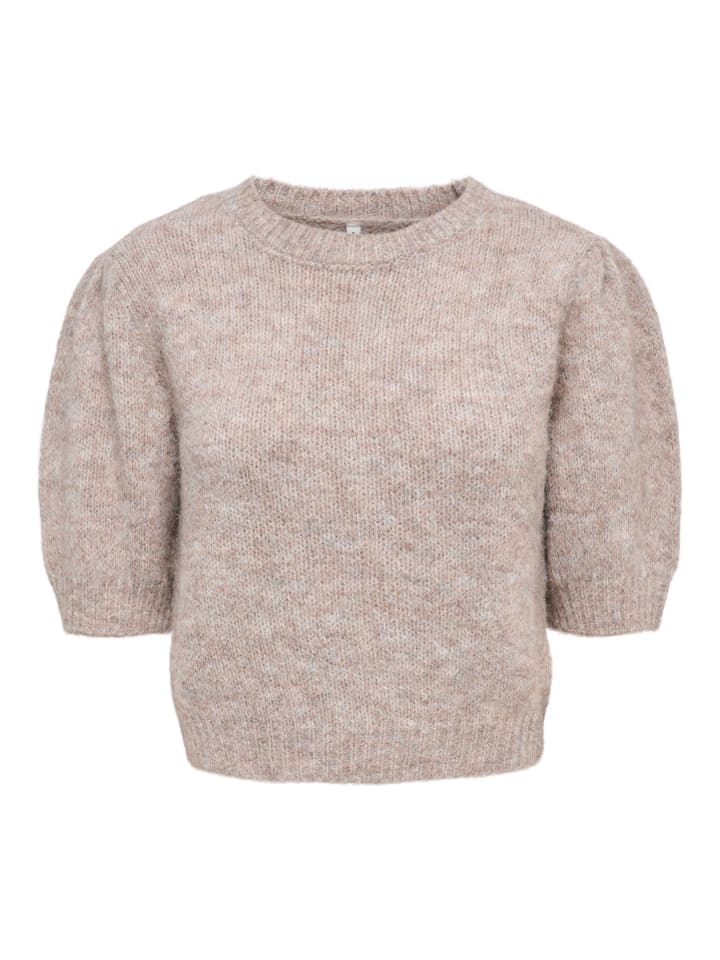 Strickpullover in Mocha Meringue