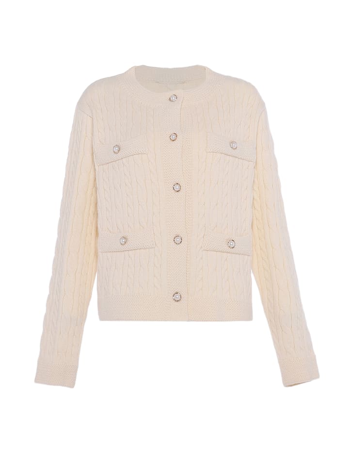 Damen Sweater in WOLLWEISS
