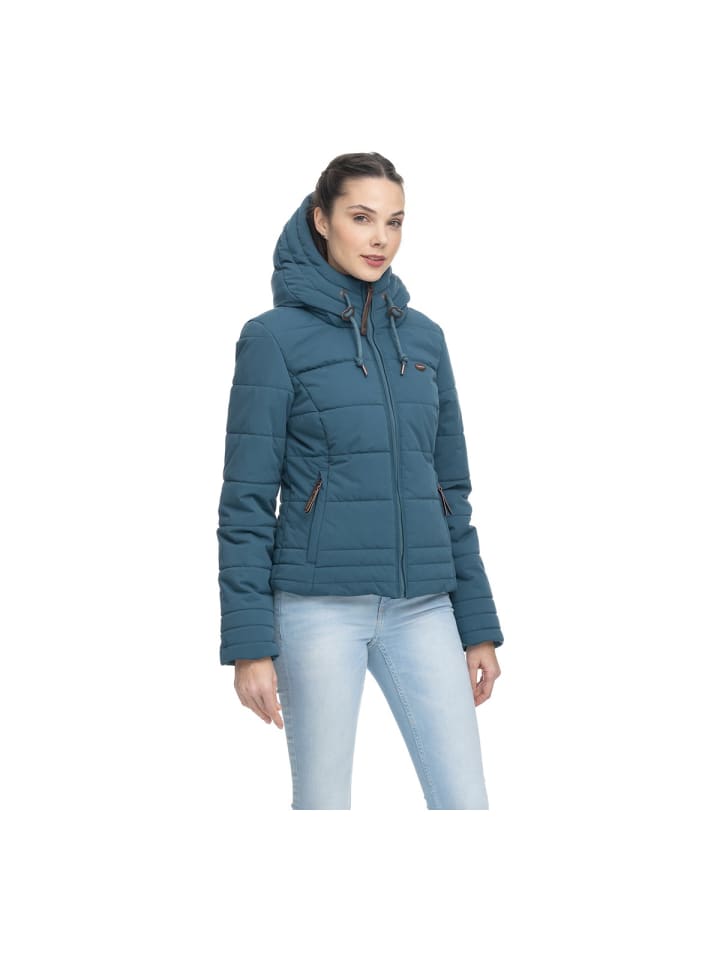 Winterjacke in dark green