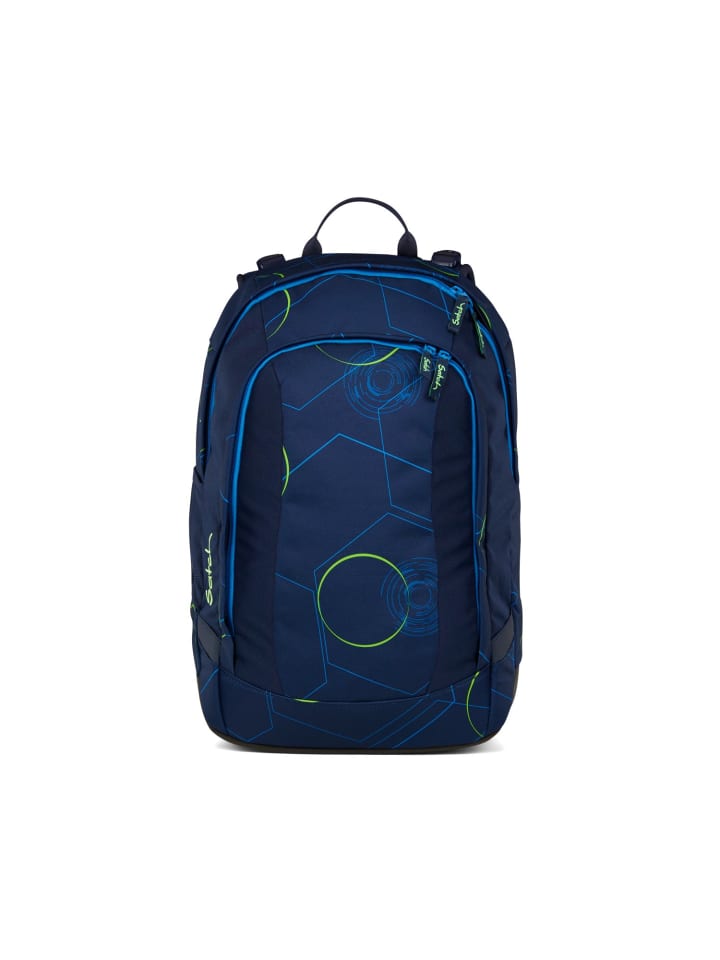 Satch Air Schulrucksack Blue Tech