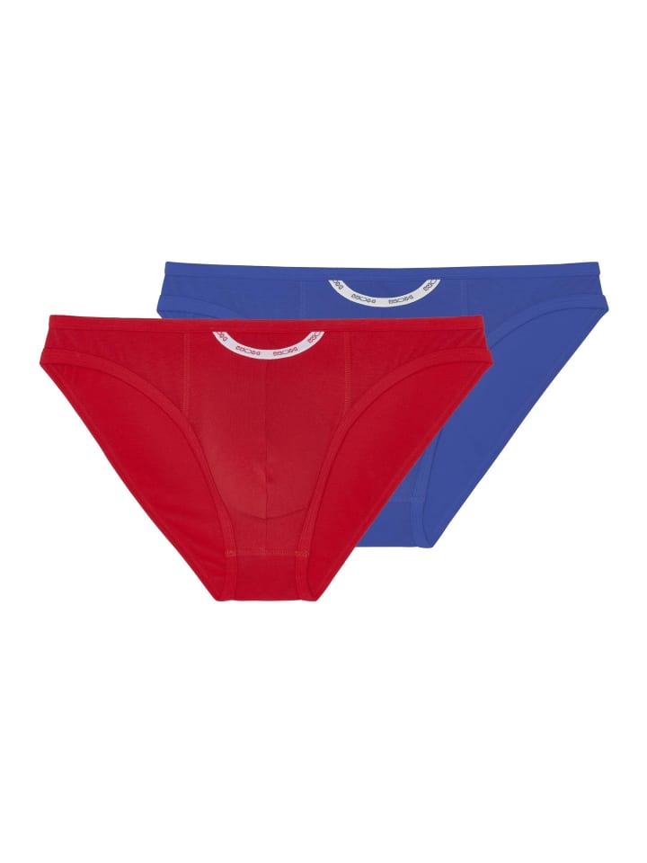 Mini Slip / Unterhose Sexy Fun in Blau / rot