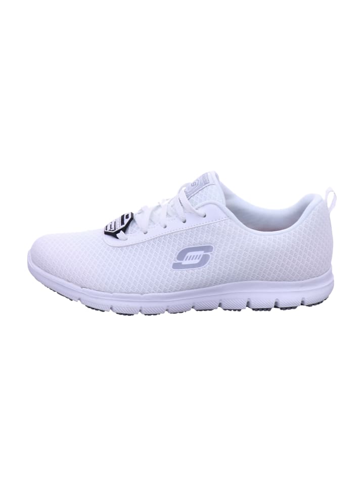 Sportliche Schnürschuhe in Weiß
