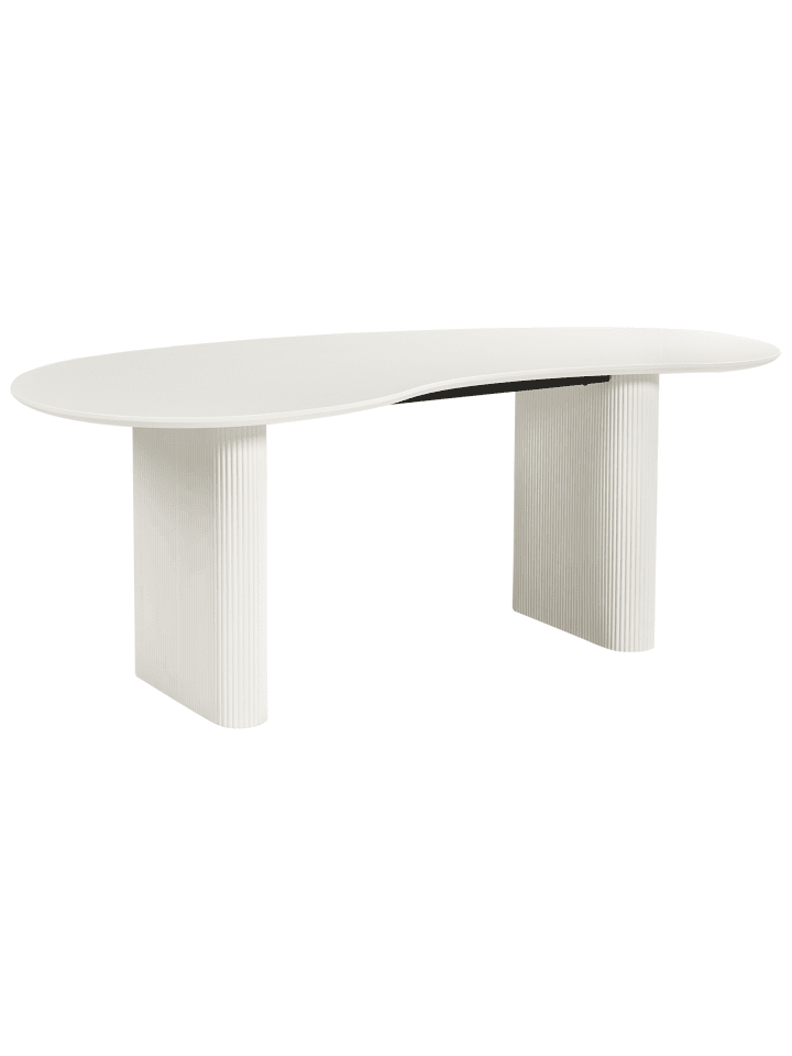 Esszimmertisch PEERY in Weiß - (W) 93 x (H) 76 x (L) 198 cm
