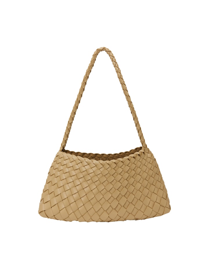 Women Shoulder Bag in Beige